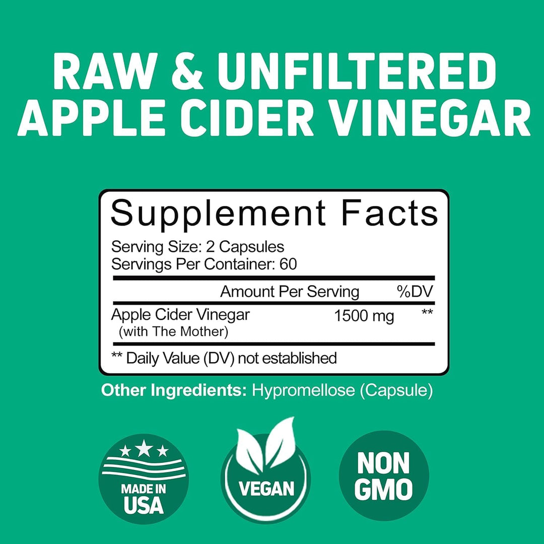 RAW APPLE CIDER VINEGAR 2 PACK