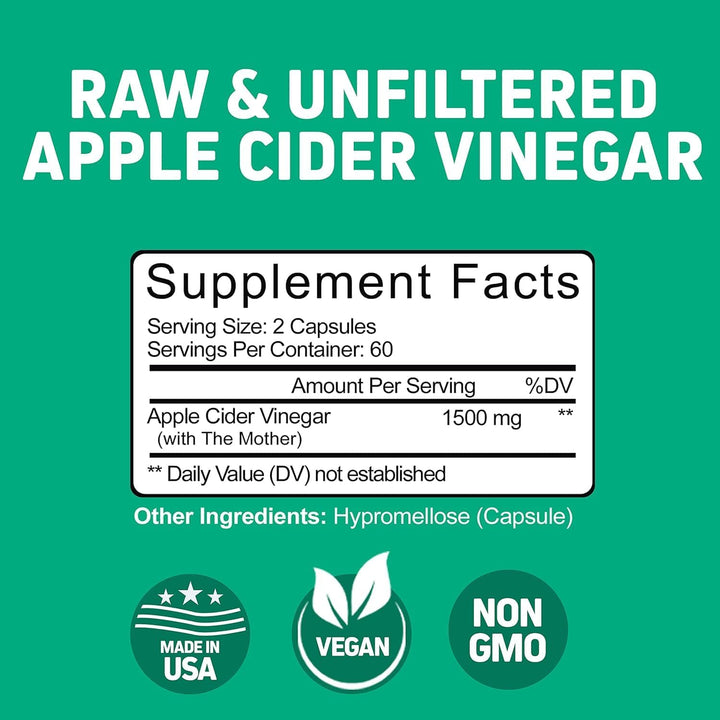 RAW APPLE CIDER VINEGAR 2 PACK