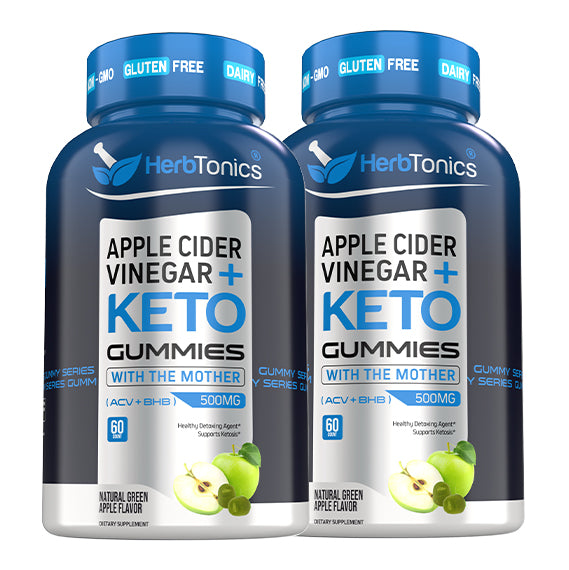 Apple Cider Vinegar + Keto Gummies 2 Pack