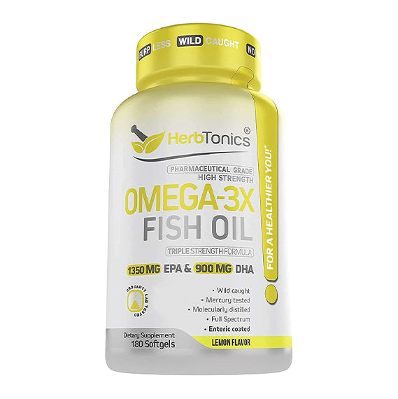 OMEGA-3X FISH OIL (180 softgels)