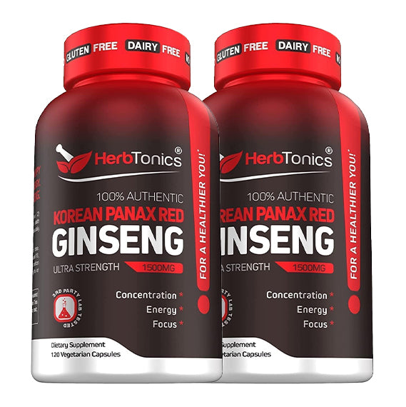 Korean Panax Ginseng 2 Pack