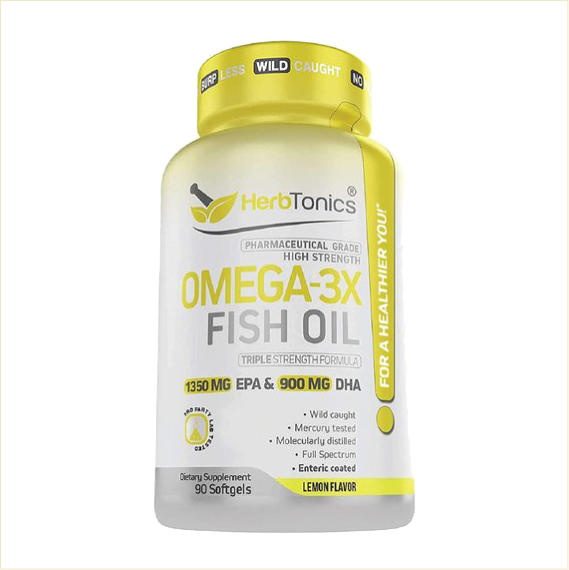 OMEGA-3X FISH OIL (180 softgels)